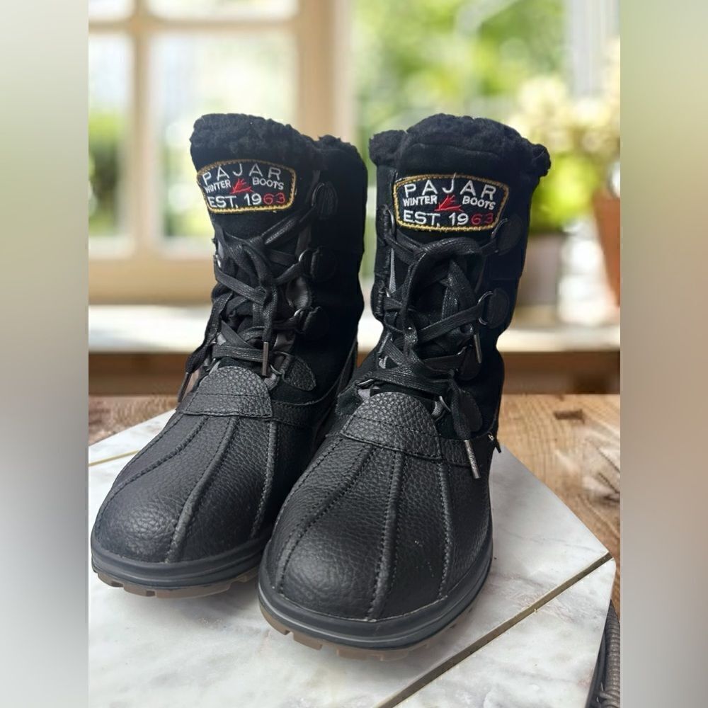 PAJAR Canada Winter Snow Insulated Waterproof Boots Size 8 to 8.5 EU 41 - Picture 4 of 16